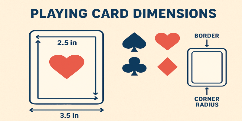 playing card dimensions the complete guide