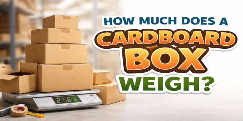 cardboard box weigh