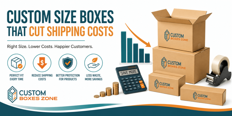 Custom Size Boxes That Cut Shipping Costs - CustomBoxesZone